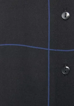 Blusen|LASCANA Hemdbluse Schwarz-Blau