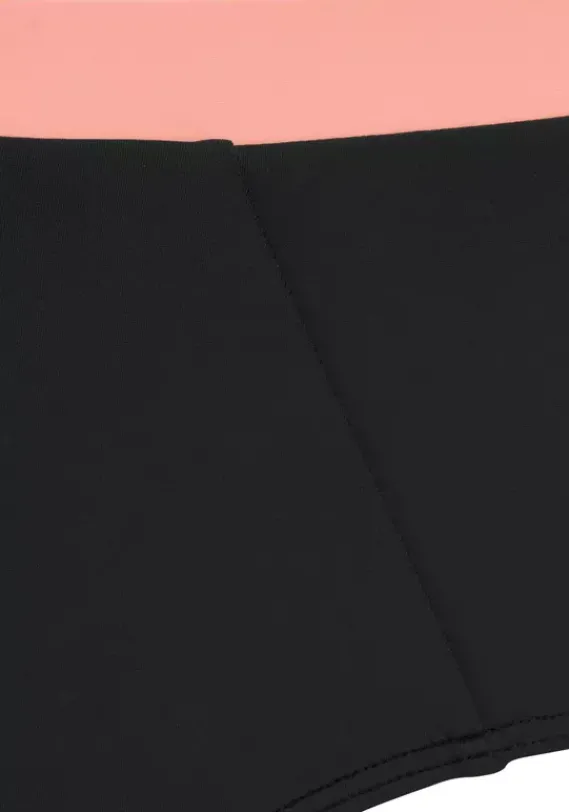 Bikini-Unterteile|LASCANA ACTIVE Highwaist-Bikini-Hose"Janni" Schwarz