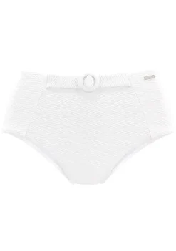 Bikini-Unterteile|Sunseeker Highwaist-Bikini-Hose"Loretta" Weis