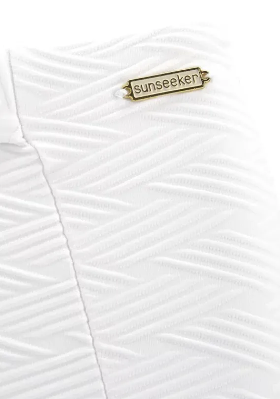 Bikini-Unterteile|Sunseeker Highwaist-Bikini-Hose"Loretta" Weis