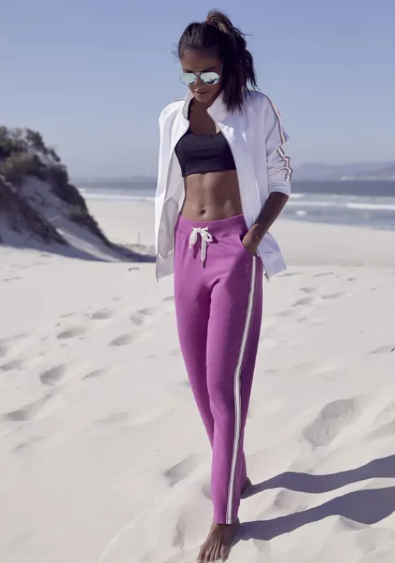 Relaxhosen|H.I.S Homewearhose"-Loungehose" Beere