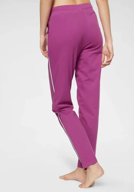 Relaxhosen|H.I.S Homewearhose"-Loungehose" Beere