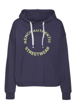 Homewear-Oberteile|Bench. Hoodie Blau-Indigo