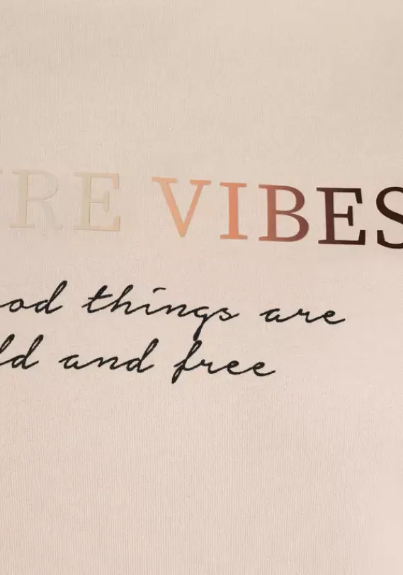 Strandmode|LASCANA Hoodie Nougat