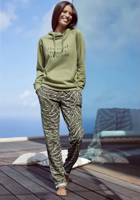 LASCANA Nachhaltige Homewear<Hoodie