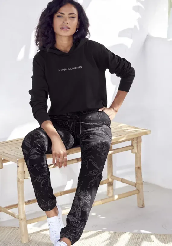 LASCANA Nachhaltige Homewear<Hoodie