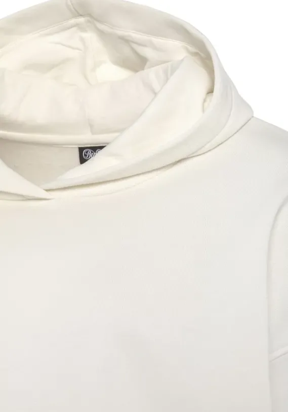 Homewear-Oberteile|Buffalo Hoodie"-Kapuzensweatshirt Mit Ruckenprint" Creme