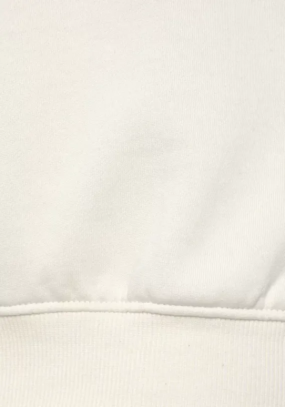 Homewear-Oberteile|Buffalo Hoodie"-Kapuzensweatshirt Mit Ruckenprint" Creme