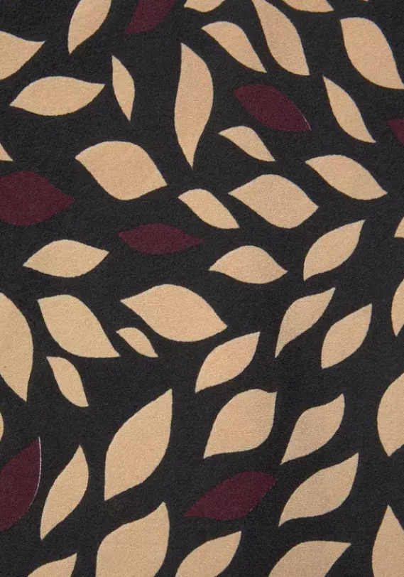 Strandmode|LASCANA Hosenrock Braun-Bedruckt