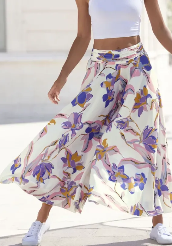 LASCANA Rocke<Hosenrock"Blume"