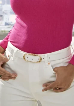 Gurtel|LASCANA Huftgurtel Weis