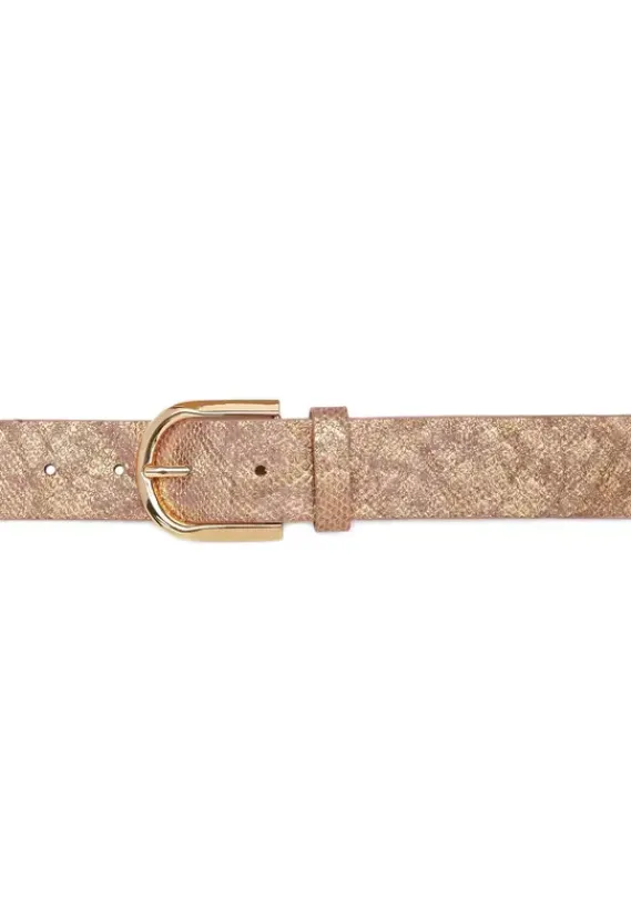 Gurtel|LASCANA Huftgurtel Rosegoldfarben