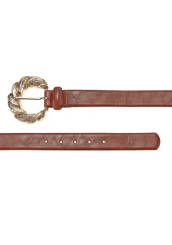 Gurtel|LASCANA Huftgurtel Camelfarben-Goldfarben