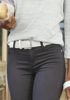 Gurtel|LASCANA Huftgurtel Weis