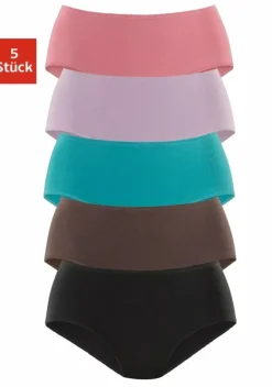 Slips|petite fleur Huftslip Pink, Turkis, Lila, Taupe, Schwarz