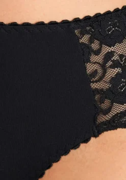 Slips|petite fleur Huftslip Schwarz, Weis