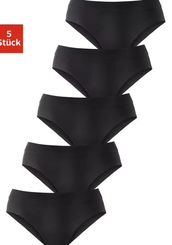 Vorteilspackungen|petite fleur Huftslip Schwarz