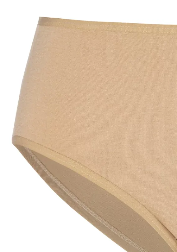 Slips|petite fleur Huftslip Beige, Schwarz