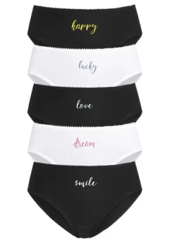 Slips|Vivance Jazz-Pants Slips Schwarz, Weis