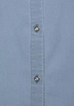 Blusen|Vivance Jeansbluse Blue-Washed