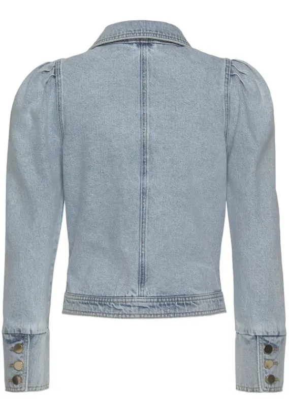 Jacken & Mantel|Vivance Jeansjacke Blue-Washed
