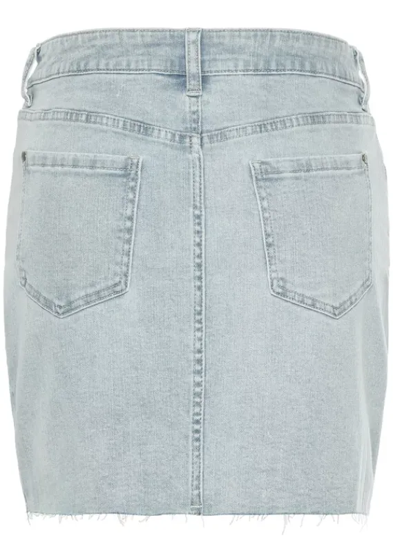 Rocke|Buffalo Jeansrock Light Blue Washed