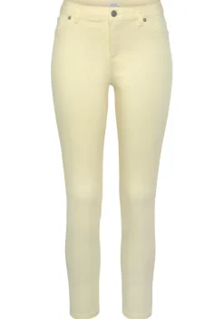 Lange Hosen|LASCANA 7/8-Jeggings Gelb