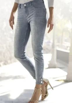 Lange Hosen|LASCANA Jeggings Light-Blue-Washed