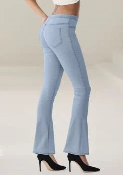 Lange Hosen|Buffalo Jeggings Hellblau-Jeans