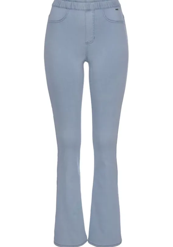 Lange Hosen|Buffalo Jeggings Hellblau-Jeans