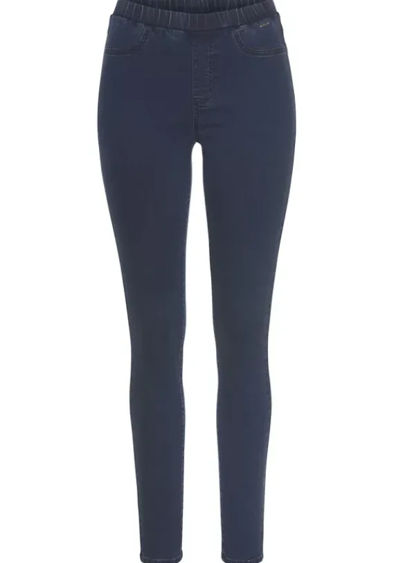 Lange Hosen|Buffalo Jeggings Jeansblau