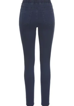 Lange Hosen|Buffalo Jeggings Jeansblau