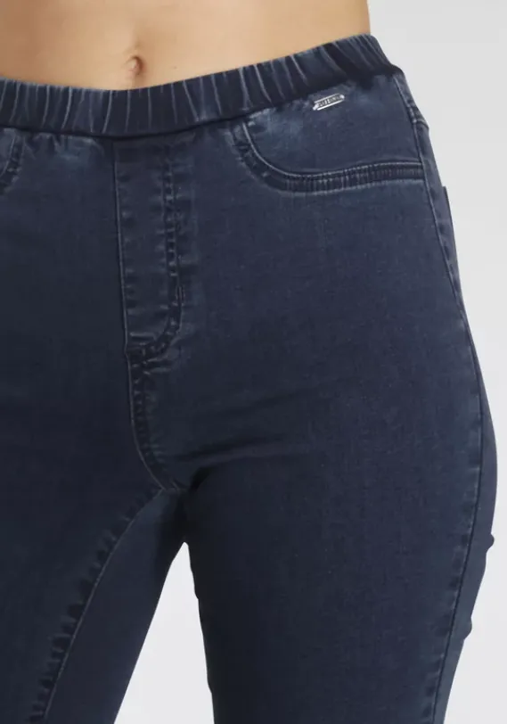 Lange Hosen|Buffalo Jeggings Jeansblau