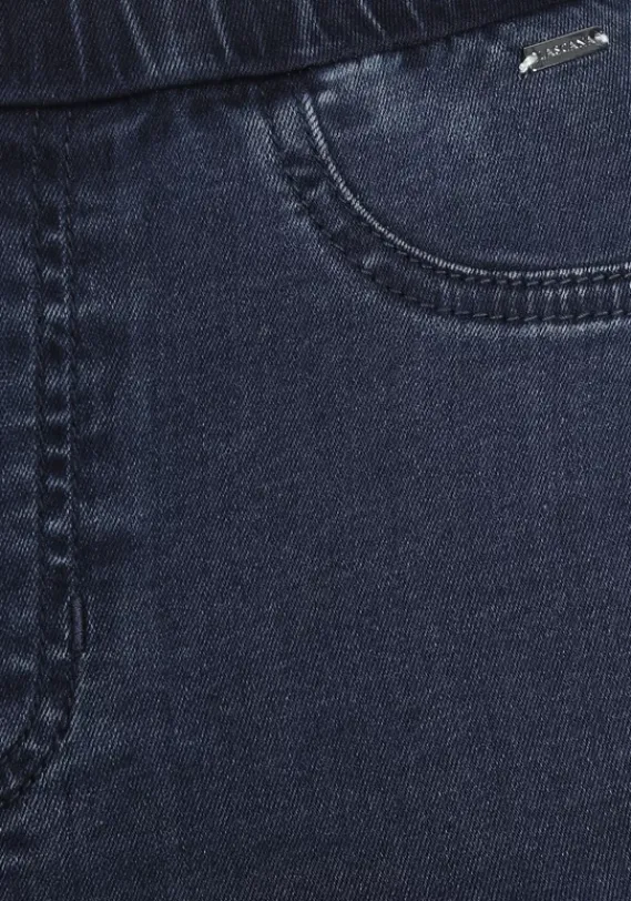 Lange Hosen|Buffalo Jeggings Jeansblau