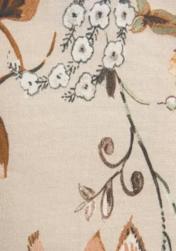 Lange Hosen|Buffalo Jerseyhose Beige-Bedruckt