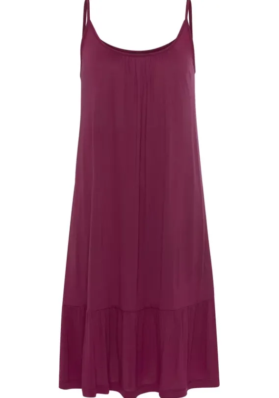 Kurze Kleider|Venice Beach Jerseykleid Dunkelrot