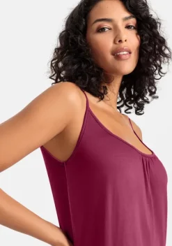 Kurze Kleider|Venice Beach Jerseykleid Dunkelrot