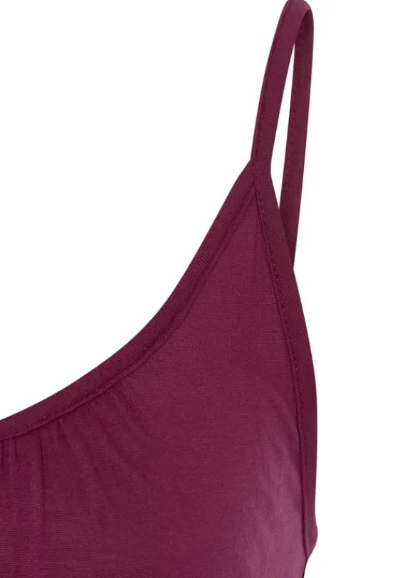 Kurze Kleider|Venice Beach Jerseykleid Dunkelrot