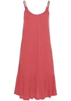 Kurze Kleider|Vivance Jerseykleid Koralle