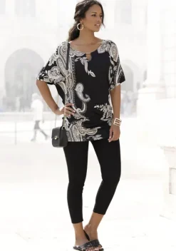 Strandkleider|LASCANA Jerseykleid Bedruckt