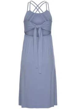 Kurze Kleider|Buffalo Jerseykleid Rauchblau