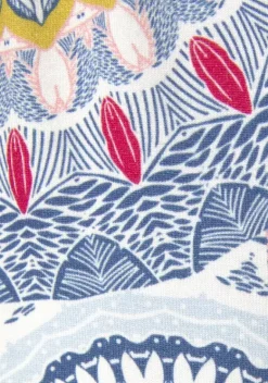 Kurze Kleider|Vivance Jerseykleid Bunt-Bedruckt