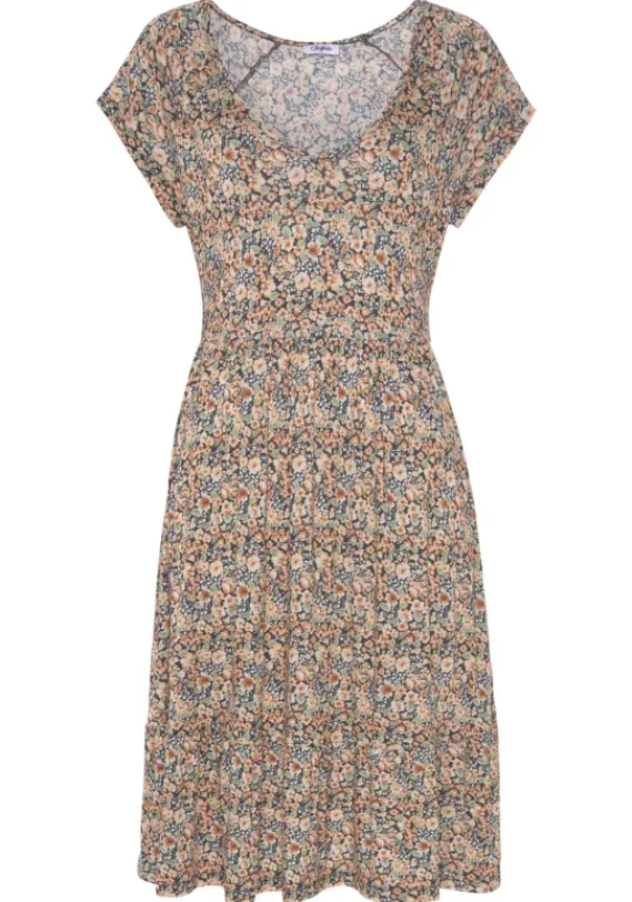 Strandkleider|Buffalo Jerseykleid Bedruckt