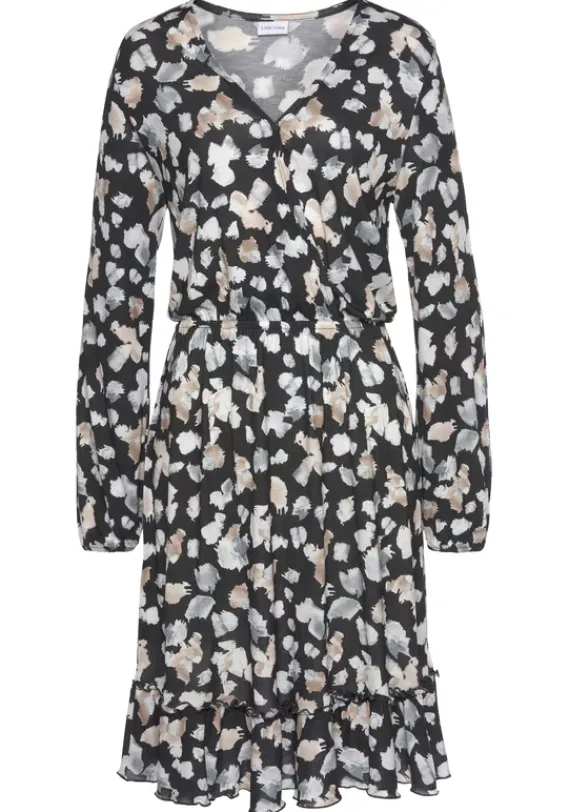 LASCANA Kurze Kleider<Jerseykleid