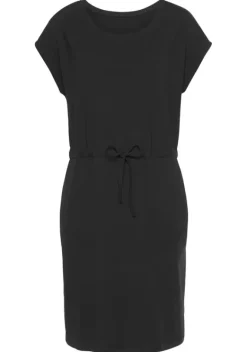 Kurze Kleider|Beachtime Jerseykleid Schwarz