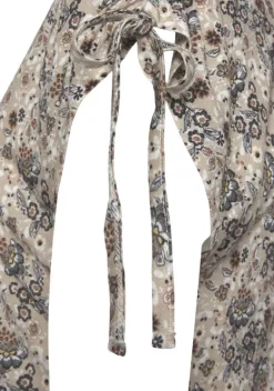 Kurze Kleider|Vivance Jerseykleid Beige-Bedruckt