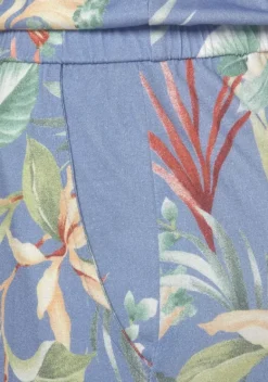 Overalls|Buffalo Jumpsuit Blau Bedruckt