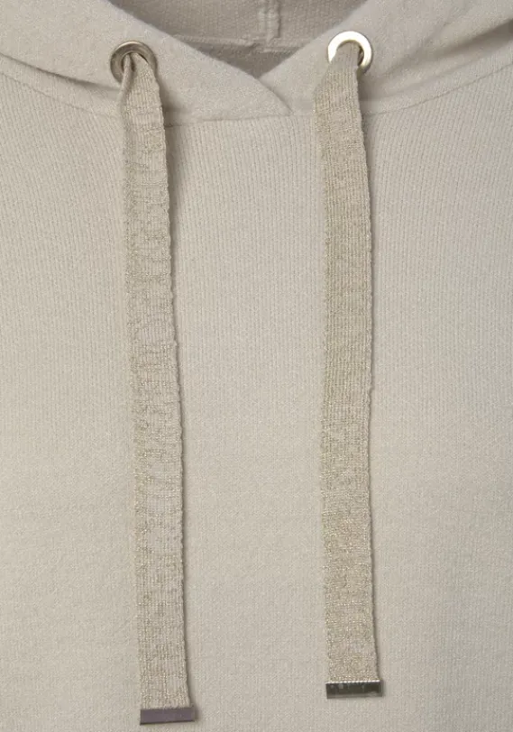 Pullover|Vivance Kapuzenpullover Beige
