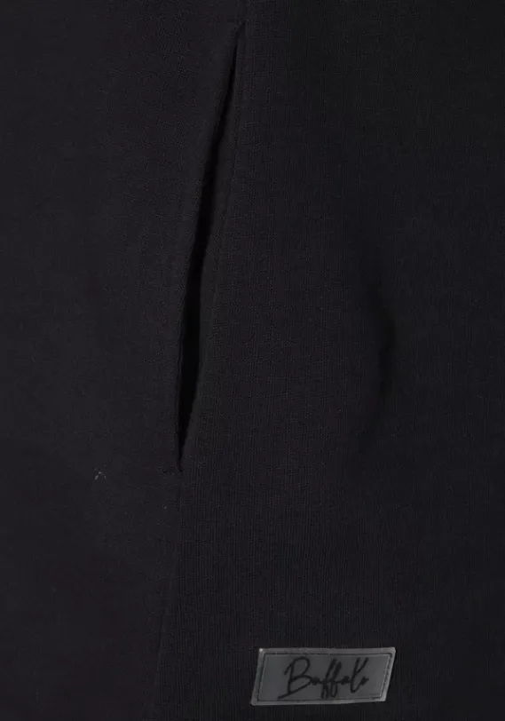 Jacken & Mantel|Buffalo Kapuzensweatjacke Schwarz