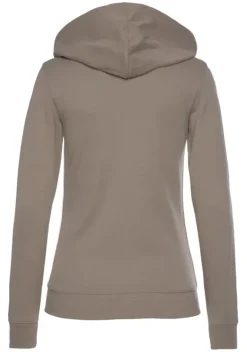 Jacken & Mantel|H.I.S Kapuzensweatjacke Camelfarben